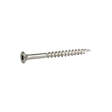 Grip-Rite Deck Screw, #10 x 2-1/2in, 18-8 Stainless Steel, Flat Head, Torx Drive, 82 PK MAXS21210DS3051